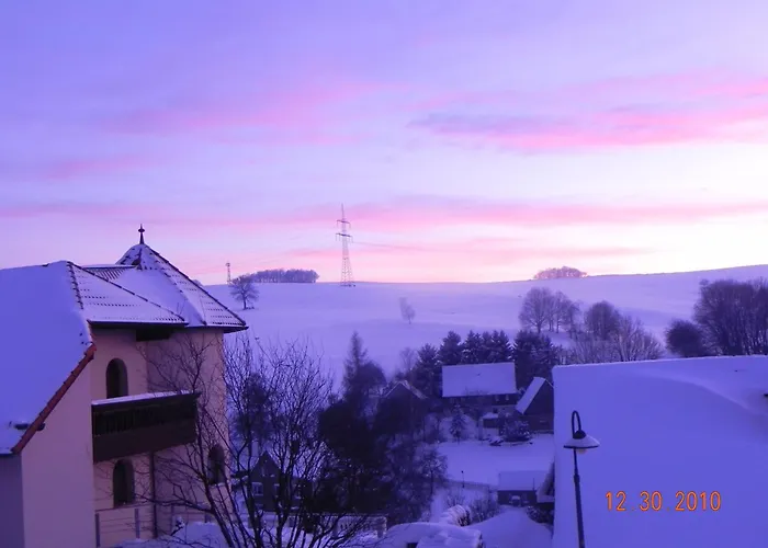 Apartmán Haus Schoene Aussicht Bei Chemnitz (Saská Kamenice)